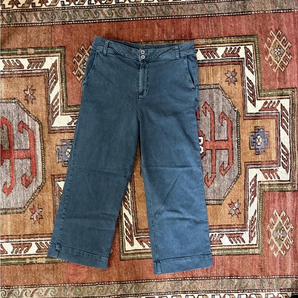 Cloth & Stone Wide Leg Crop Jeans - Size 30 - Picture 1 of 6